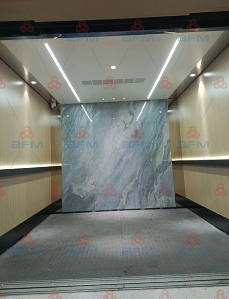 东莞沙田镇项目-5吨货梯完工